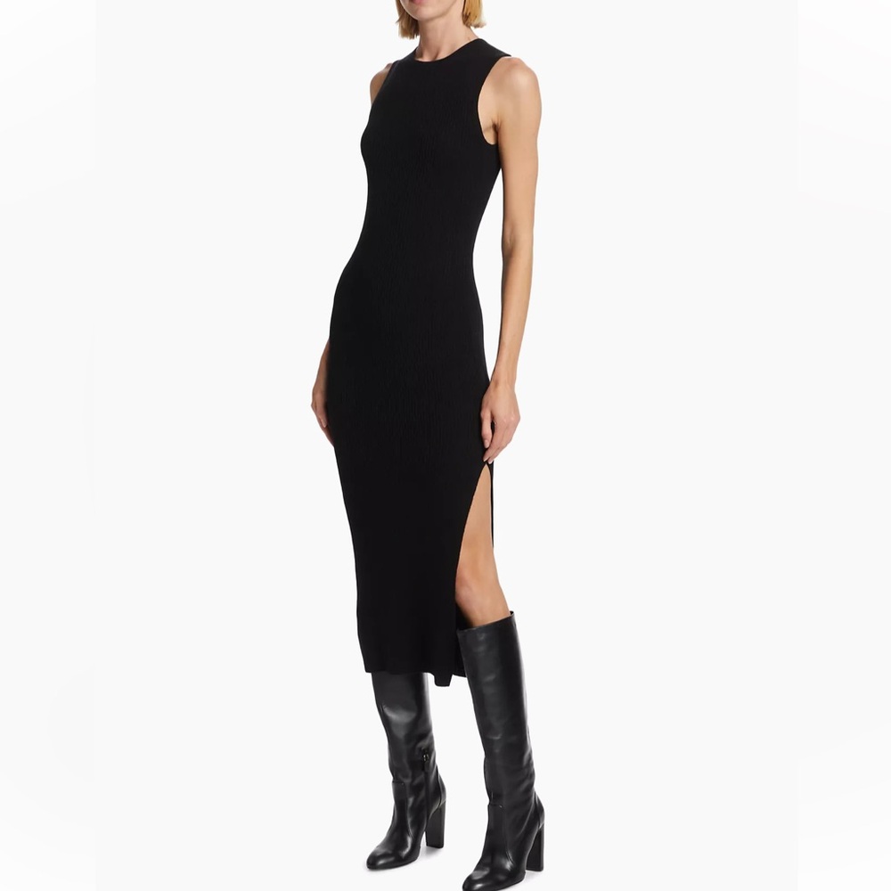 NWT Reformation Basil Sleeveless Cashmere Midi-Dress